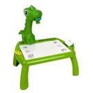 Mini Mesa de Desenho para Crianças Brinquedos Educativos Projetor de Pintura LED dinossauro