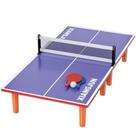 Mini Mesa De Ping-Pong Infantil Com Raquete Rede e Bolinha Completa de Brinquedo