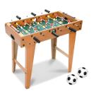 Mini Mesa Pebolim Infantil Totó Pebolim com Pés Madeira