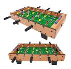 Mini Mesa Pebolim MDF De Bancada 18 Jogadores 23x37x68