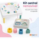 Mini Mesinha Didática Infantil Mesa de atividades educativo para bebê brinquedo didático -