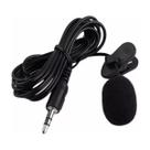 Mini Microfone de Lapela Para Celular P2 Com Fio