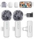Mini microfone sem fio ZOPPLM para iPhone - pacote com 2 Mini microfone sem fio ZOPPLM para iPhone - pacote com 2