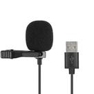 Mini Microfone Usb De Com Clip Para Computador Note 150cm