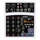 Mini Mixer BOMGE BMG-04B de 4 canais com 99DSP Bluetooth branco