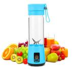 Mini Mixer Liquidificador Portátil USB 380ML Mixer Shaker Azul Mini Mixer Liquidificador Portátil USB 380ML Mixer Shaker Azul