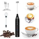 Mini Mixer Misturador De Bebidas Portátil 2 Em 1 Recarregável Café Chá Bebidas Espuma LR-0028
