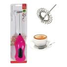 Mini Mixer Misturador Para Bebidas Chás Shakes - Rosa - 123
