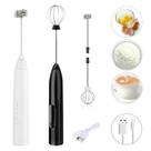 Mini Mixer Portátil Fuê Misturador Batedor De Bebidas Ovos Espumador De Leite Elétrico e Recarregável Cor Preto