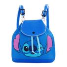 Mini mochila azul stitch piscando olho 19x9x19cm - disney Mini mochila azul stitch piscando olho 19x9x19cm - disney