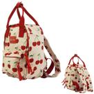 Mini mochila bolsa quadrada cerejinha - sabra