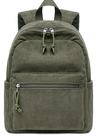 Mini mochila BTOOP Corduroy para mulheres e meninas Olive Casual Travel Mini mochila BTOOP Corduroy para mulheres e meninas Olive Casual Travel