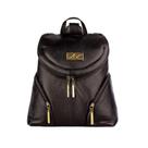 Mini mochila de couro Cecília preta Feminino