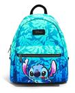 Mini Mochila Disney Lilo & Stitch - Hot Topic - Folhas Azuis