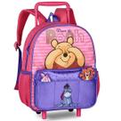 Mini Mochila Escolar de Rodinha Ursinho Pooh Disney PO27041B