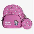 Mini Mochila Fashion Hello Kitty Com Bolsinha - Zonacriativa