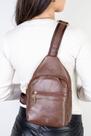 Mini mochila feminina transversal de couro liso Jenny Mini mochila feminina transversal de couro liso Jenny