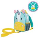 Mini mochila infantil zoo unicórnio com alça de segurança skip hop