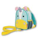 Mini mochila infantil zoo unicornio com alca de seguranca - skip hop