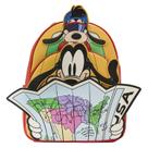 Mini Mochila Loungefly - Mapa de Viagem do Goofy (Disney)