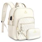 Mini Mochila MATEIN Bege - Estilo Cute para Mulheres Mini Mochila MATEIN Bege - Estilo Cute para Mulheres