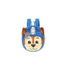 Mini Mochila Peluciada Patrulha Canina Luxcel 022415 Cor:Azul