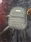 Mini mochila preta detalhada Mini mochila preta detalhada