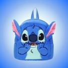 Mini Mochila Stitch Pelúcia C/ Alças Fofa Infantil Bichinho Kawaii Acessório