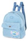 Mini Mochila Stitch Pelúcia Stitch Bolsa Passeio Creche Fofa