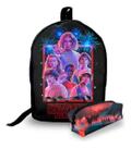 Mini Mochila Urbana + Estojo - Stranger Things 3 -lançamento
