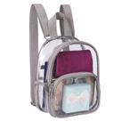 Mini mochila USPECLARE Clear Stadium aprovada para meninas Mini mochila USPECLARE Clear Stadium aprovada para meninas