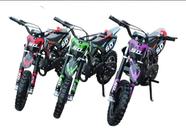 Mini Moto Cross Infantil 49cc 2 Tempos Gasolina Freio Disco