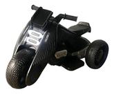 Mini Moto Elétrica 6V Triciclo Futurista Criança Infantil Led Som Usb Preto Brinqway Bw-223 Bivolt
