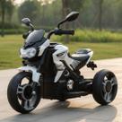 Mini Moto Elétrica Infantil 6V com Luzes e Pedal Elétrico
