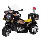 Mini Moto Elétrica Infantil Polícia Preta Importway BW006PR Mini Moto Elétrica Infantil Polícia Preta Importway BW006PR