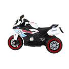 Mini Moto Esportiva Elétrica - Branca