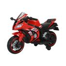 Mini Moto Para Criança Motinha Elétrica 12v Vermelha Buzina