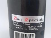 Mini Motor 100w Preto SSC-100 110v - Sun Special