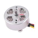 Mini Motor Brushless Trifásico 18MM 2750KV De Alta Velocidade 2S-3S Eixo 2MM Para Drone RC FPV