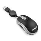 Mini Mouse Ótico Retratil Usb Preto Maxprint