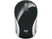 Mini Mouse sem Fio Logitech Laser 1000DPI 3 Botões