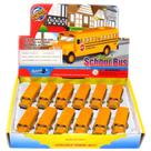 Mini ônibus escolar fundido sob pressão Toy KinsFun Classic, 6,3 cm, pacote com 12 Mini ônibus escolar fundido sob pressão Toy KinsFun Classic, 6,3 cm, pacote com 12