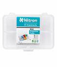 Mini Organizador Multiuso com Divisórias Caixa Organizadora Transparente Nitron