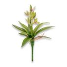 Mini Orquídea Com Raiz Planta Artificial Decoração 23 Cm