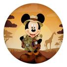 Mini Painel Capa Decoração Mesa Infantil Mickey Minnie 50x50 Veste Fácil