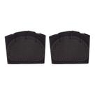 Mini Palmar Fort Sports Preta - Par Mini Palmar Fort Sports Preta - Par