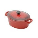 Mini Panela de Porcelana Vermelha - Bom Gourmet Mini Panela de Porcelana Vermelha - Bom Gourmet