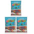 Mini Pastilhas de Chocolate Disqueti Coloridas Kit 1500g