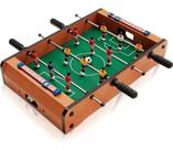 Mini Pebolim Totó Futebol De Mesa 10x31x51cm Bolas E Placar