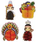 Mini peças centrais Beistle para decoração de Ação de Graças (pacote com 4)